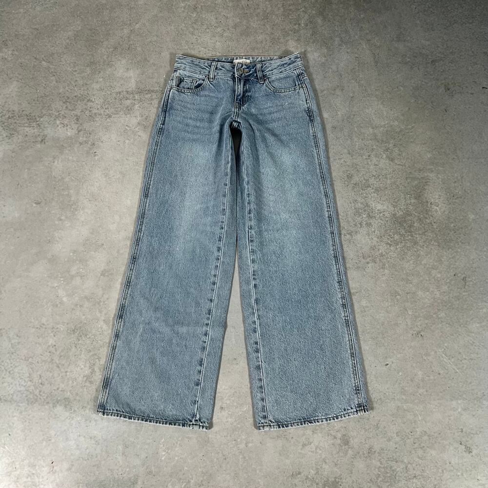 Low Rise Baggy Pacsun Women's Jeans Size 23 Relaxed Loose Light Denim